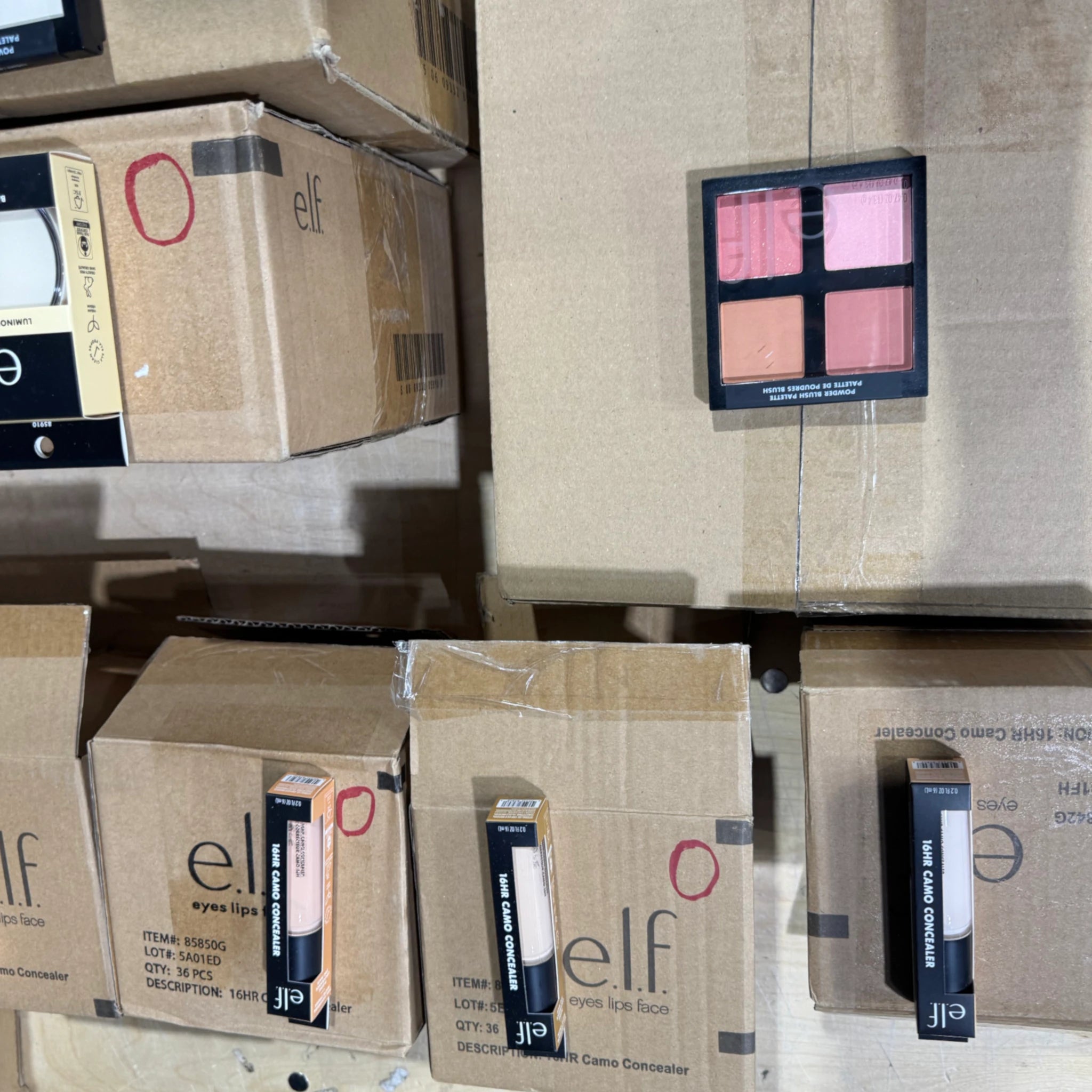 Elf Assorted Mix Lot 484 Units | Wholesale Makeup