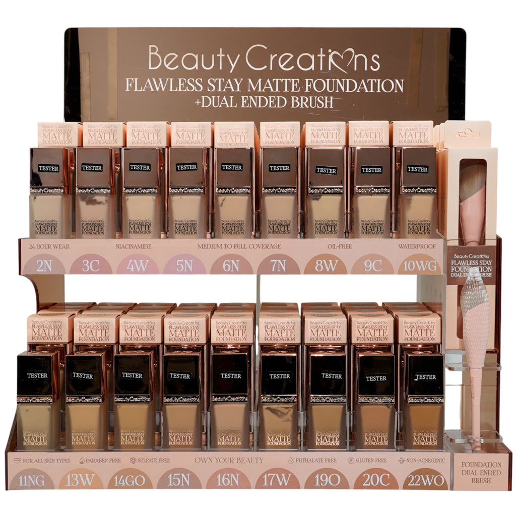Flawless Stay Matte Foudation - Beauty Creations | Wholesale Makeup