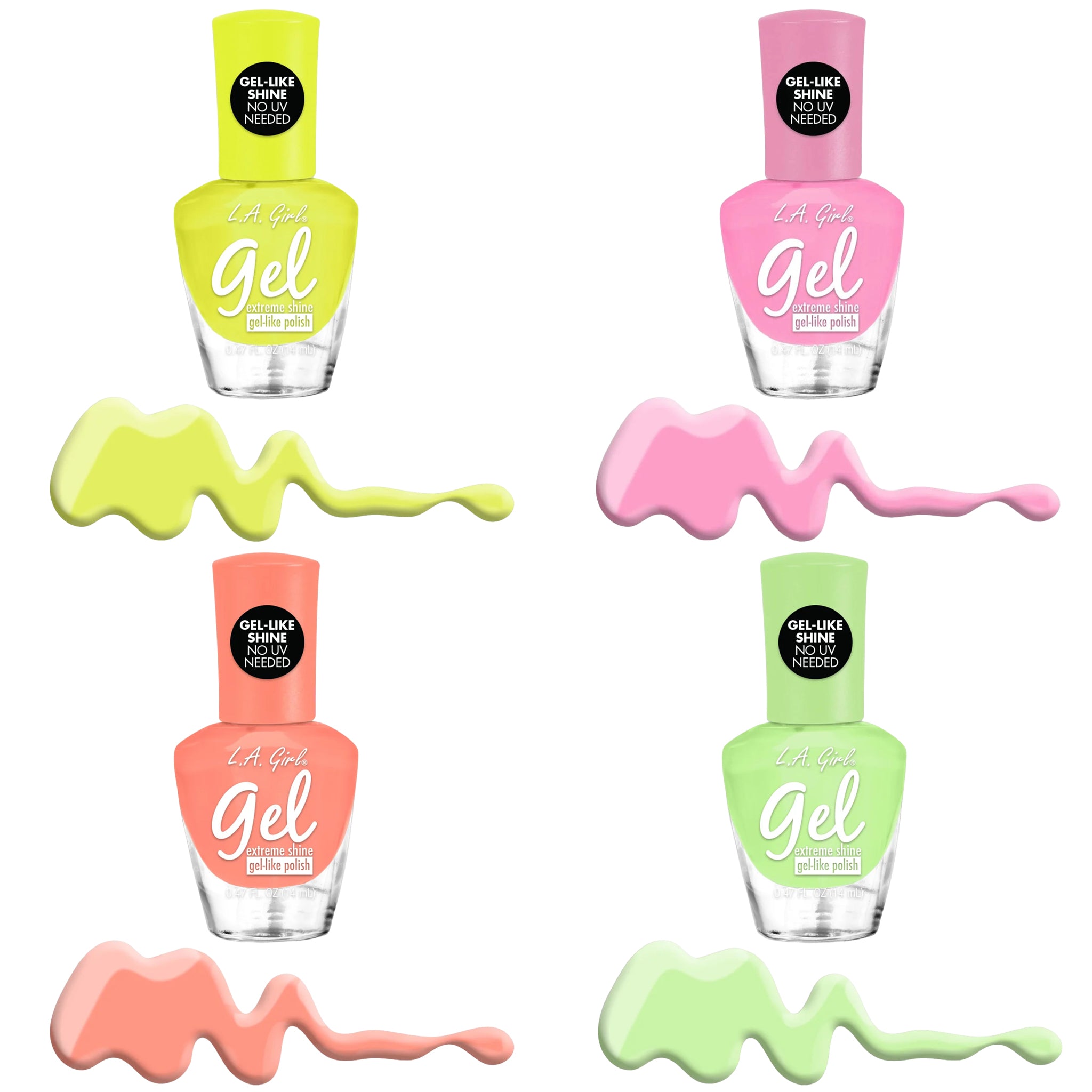 Gel Extreme Shine Pastels - L.A. Girl | Wholesale Makeup