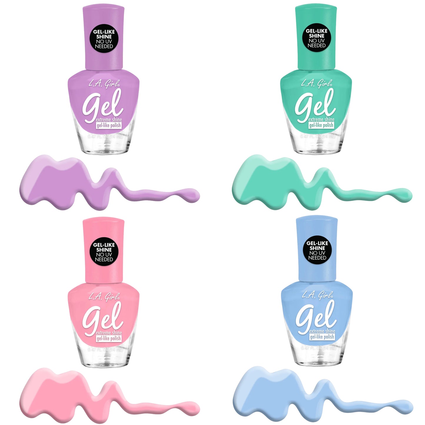 Gel Extreme Shine Pastels - L.A. Girl | Wholesale Makeup