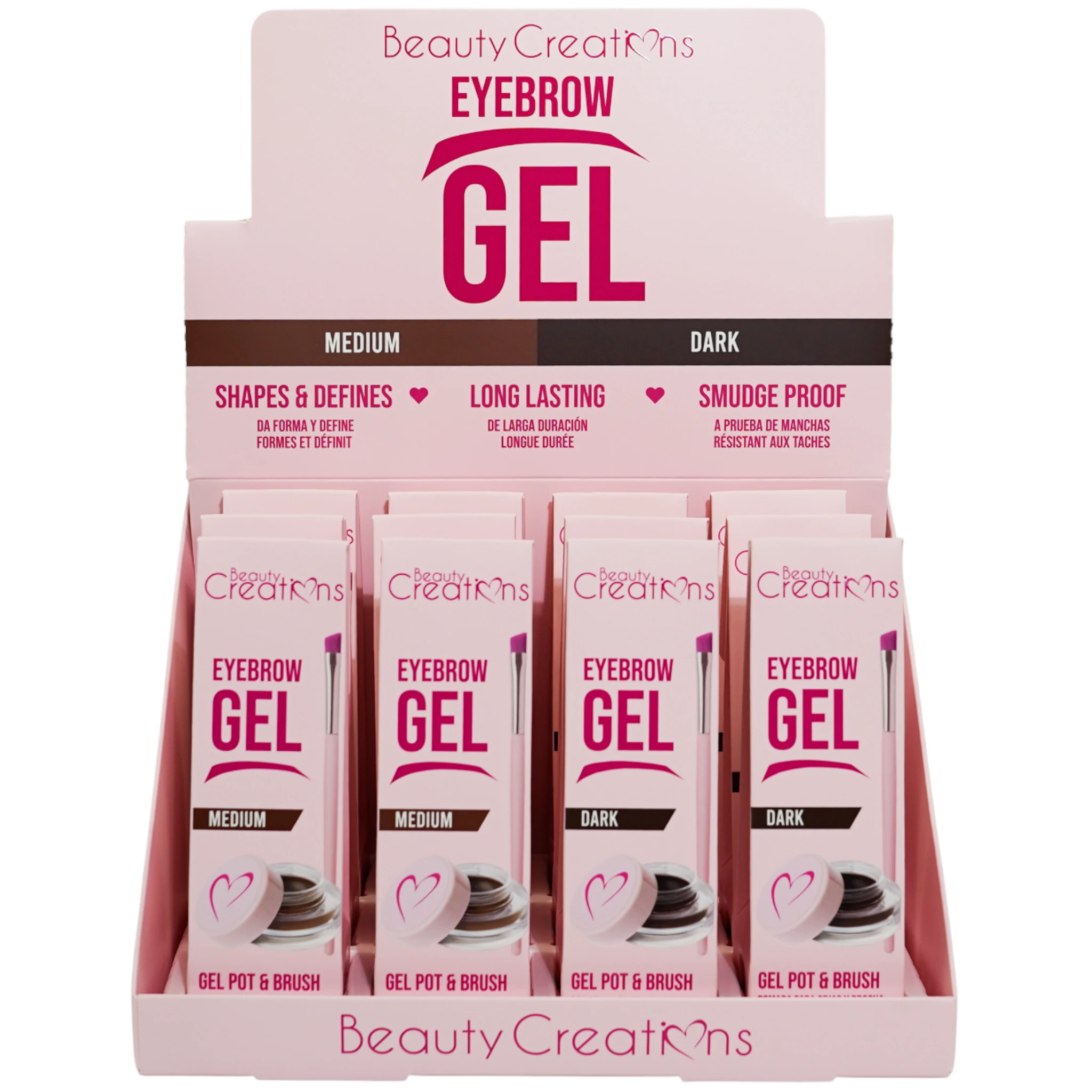 Gel Eyebrow Long Lasting - Beauty Creations | Wholesale Makeup