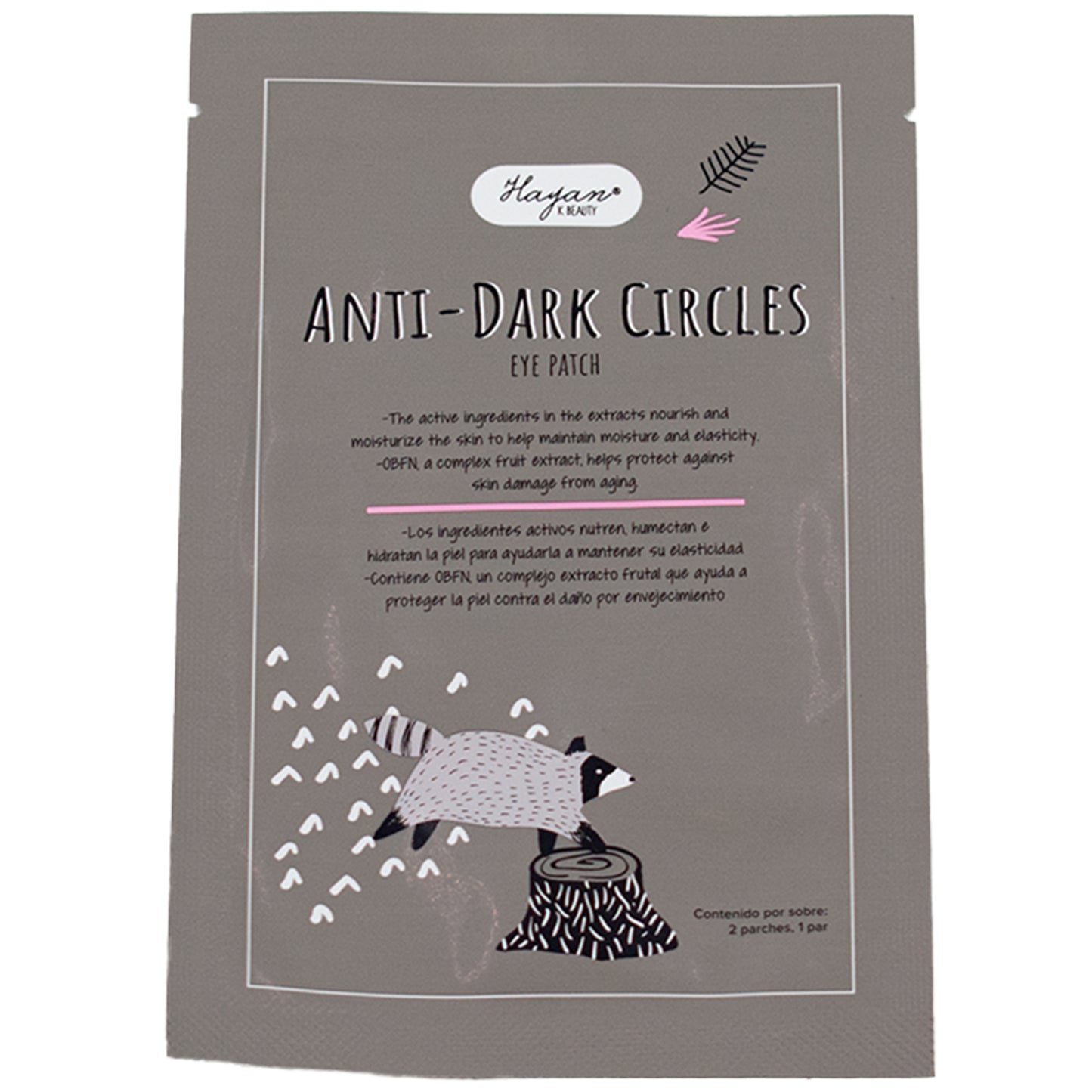 Eye Patch Anti Dark Circles - Hayan Cosmetics | Wholesale Makeup