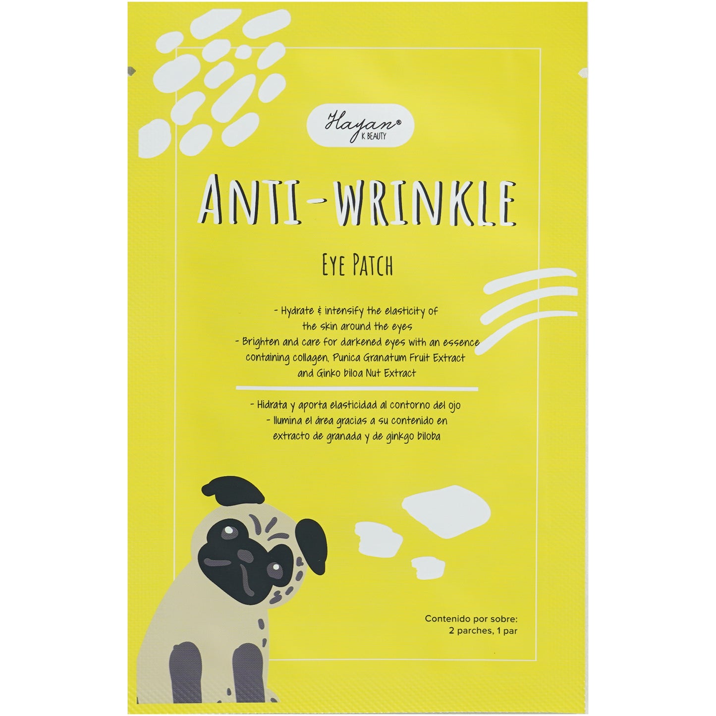 Eye Patch Anti Wrinkle - Hayan Cosmetics | Wholesale Makeup