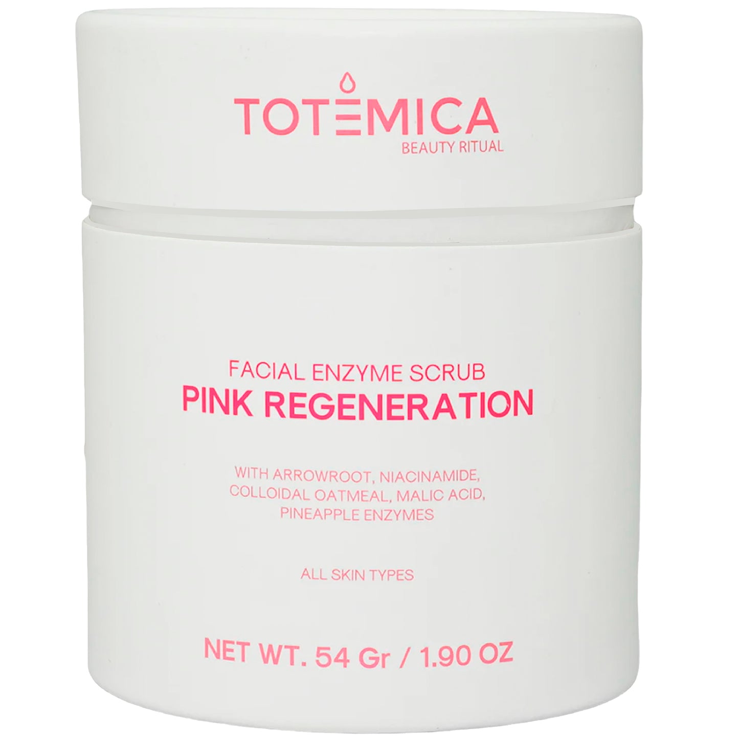 Facial Enzyme Scrub Pink Regeneration - Totemica | Wholesale Makeup