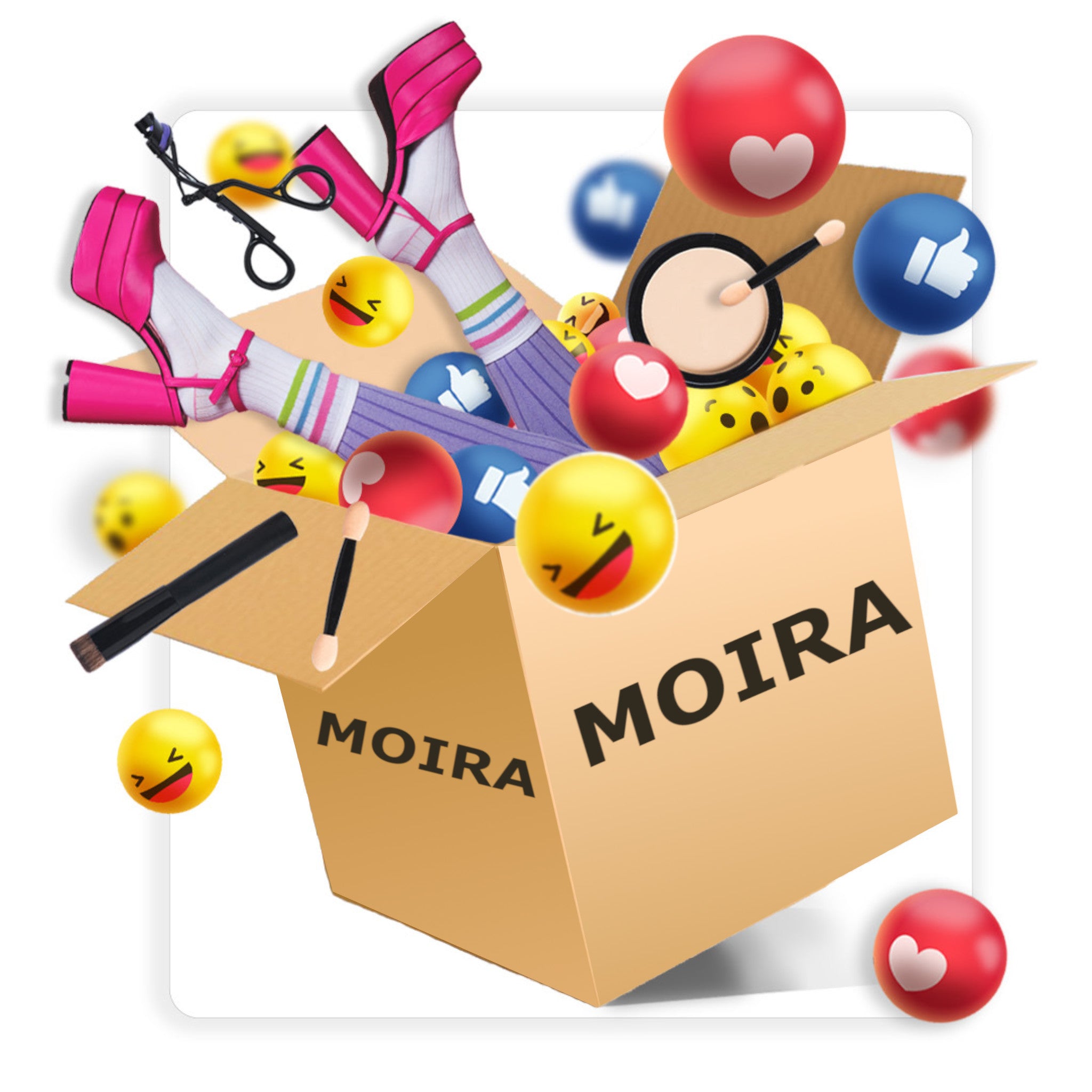 Mystery Cosmetics Box Moira Beauty | Wholesale Makeup