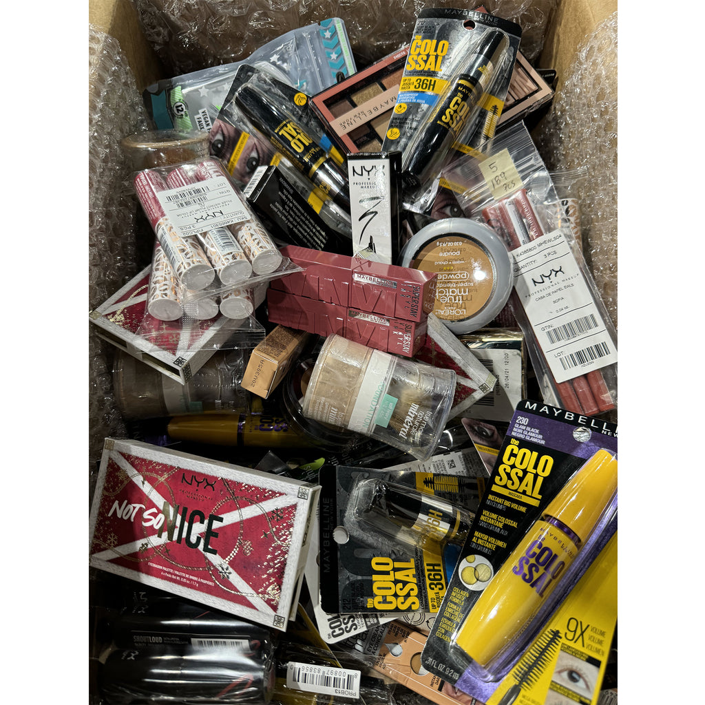 Assorted Loreal - Maybelline - NYX Box | Wholesale Makeup