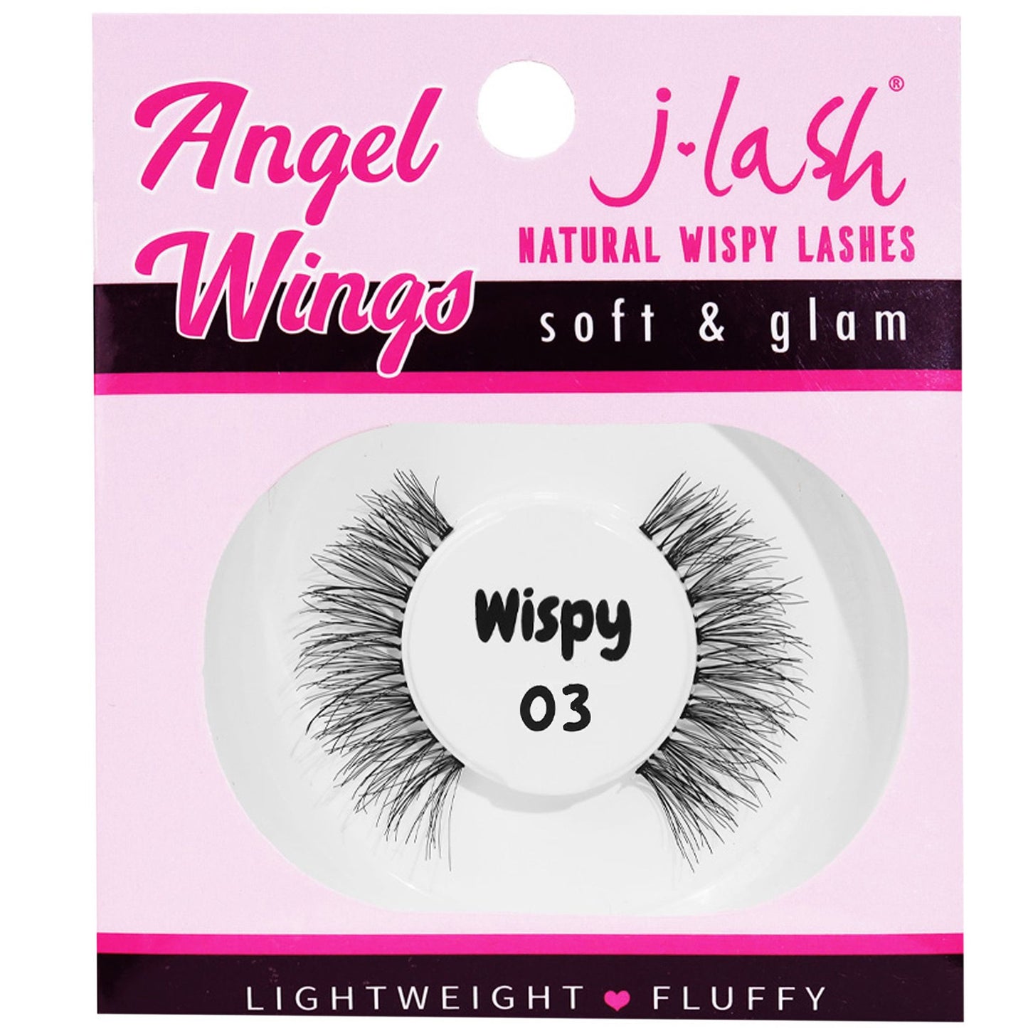 Angel Wings Natural Wispy Lashes 03 | Wholesale Makeup