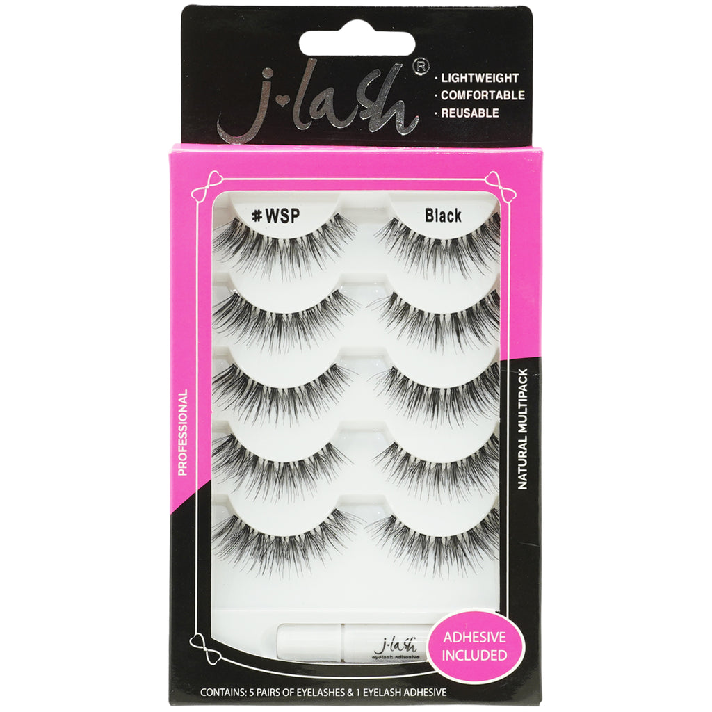5 Pair Eyelash Adhesive - J.Lash | Wholesale Makeup
