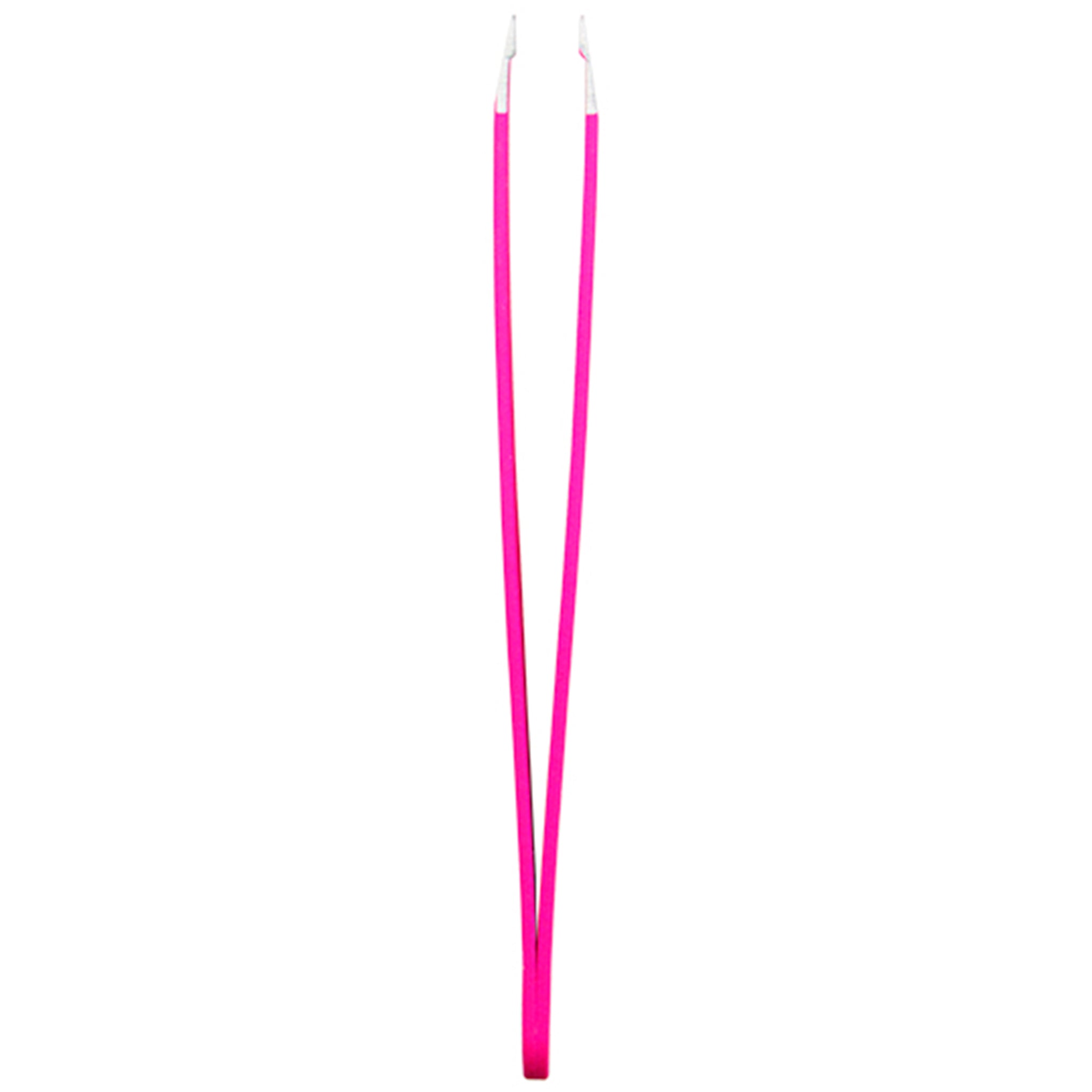 Tweezer - Stainless Steel Tips Pink - J.LASH | Wholesale Makeup