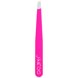 Tweezer - Stainless Steel Tips Pink - J.LASH | Wholesale Makeup