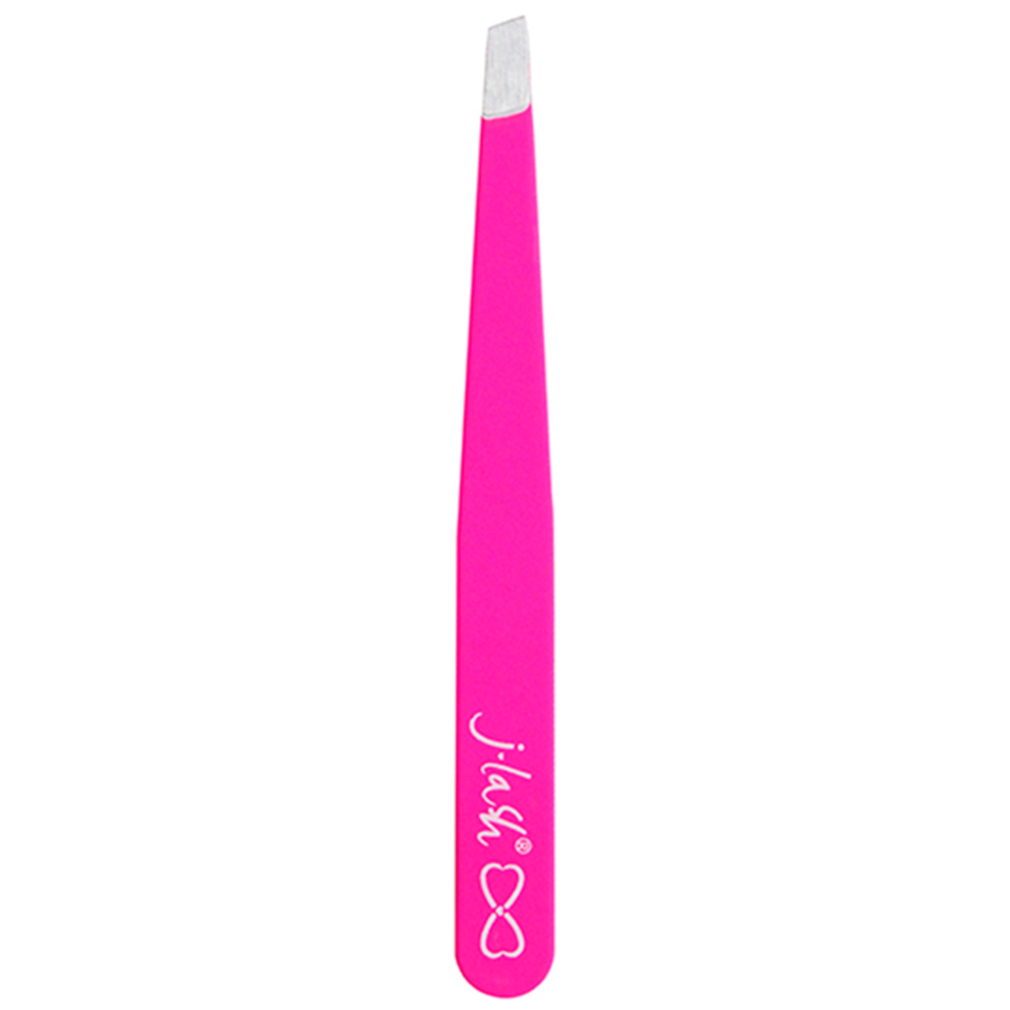 Tweezer - Stainless Steel Tips Pink - J.LASH | Wholesale Makeup