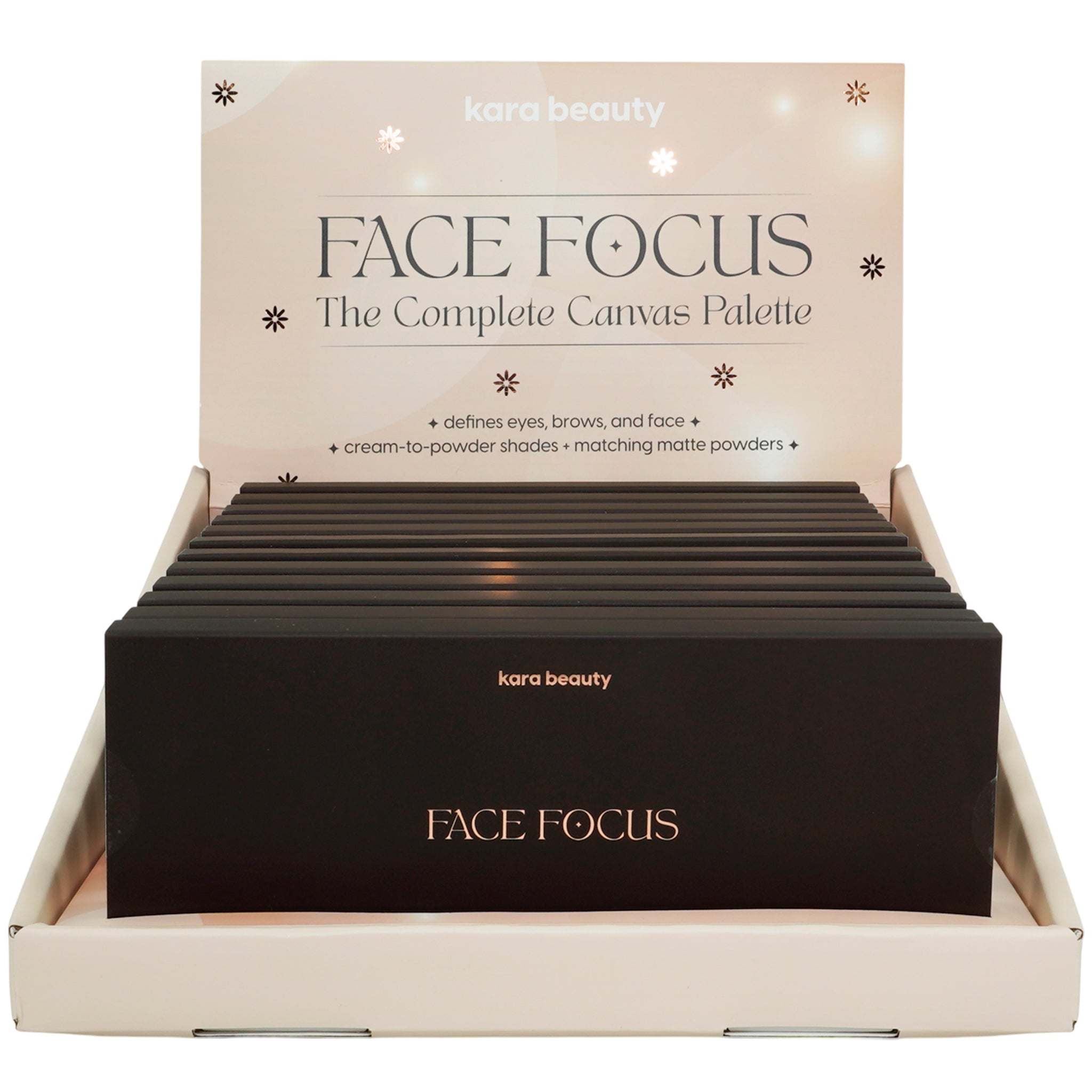 Face Focus The Complete Canvas Palette Kara Beauty | Wholesale Makeup