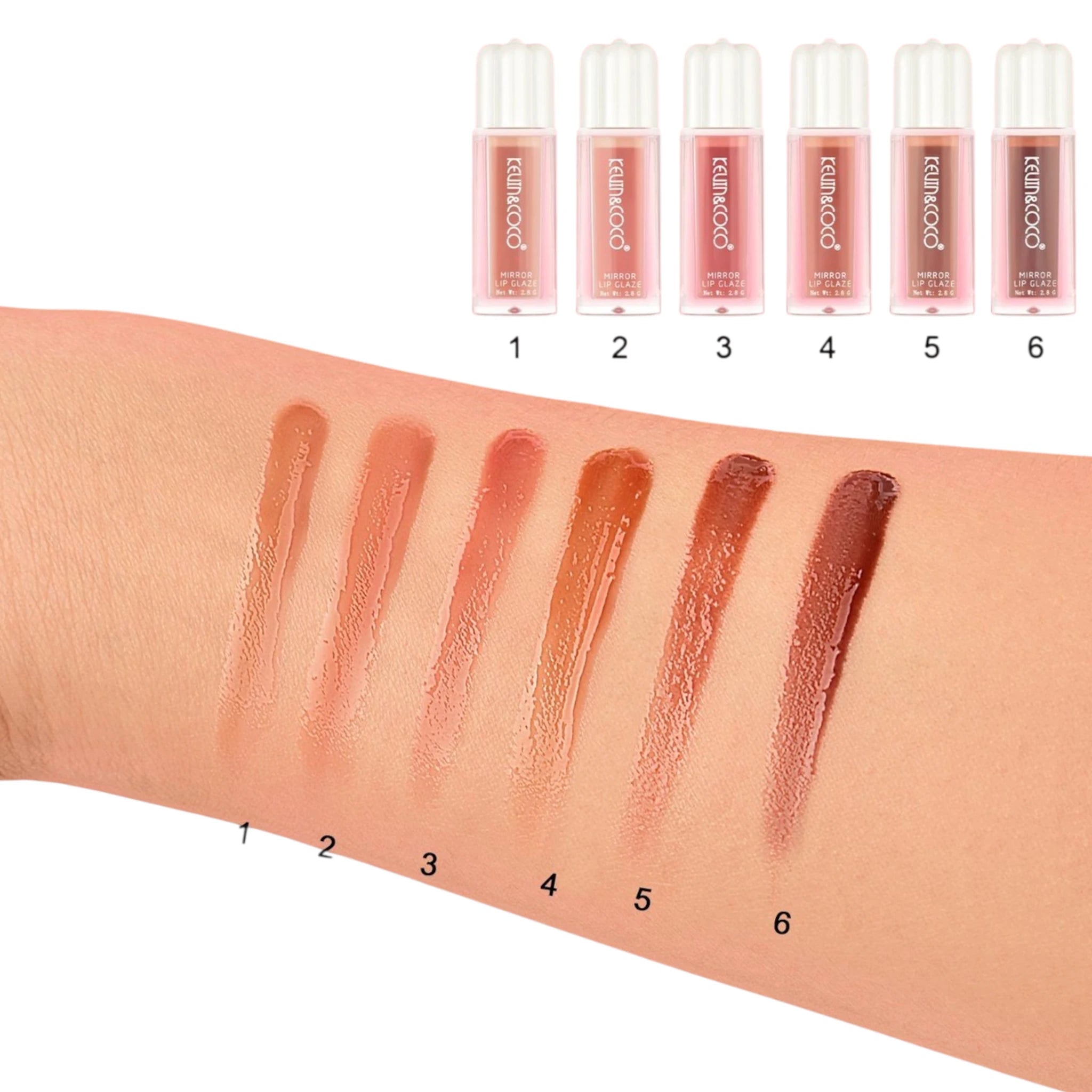 Mirror Lip Glaze - Kevin & Coco | Wholesale Makeup