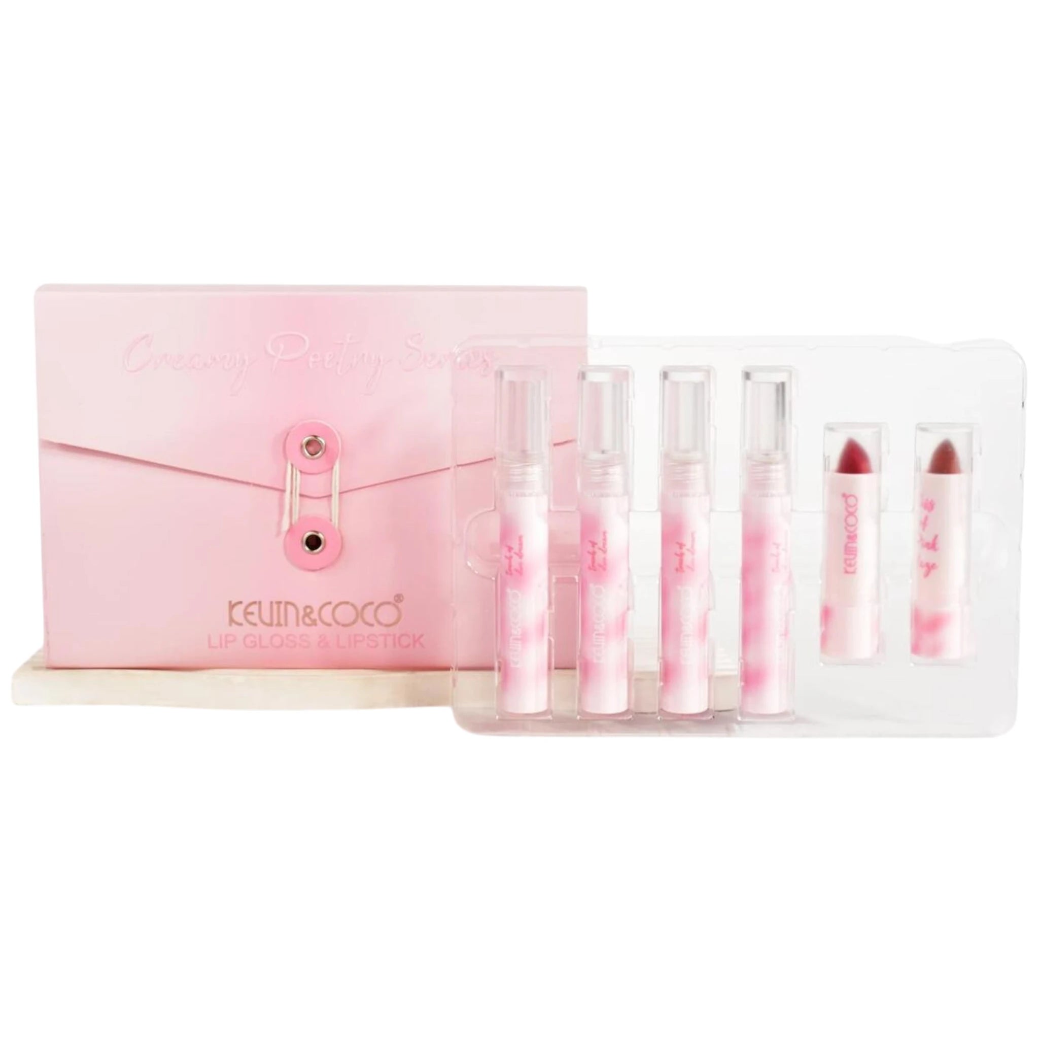 Creamy Poetry Lip Gloss & Lipstick Kevin & Coco | Wholesale Makeup