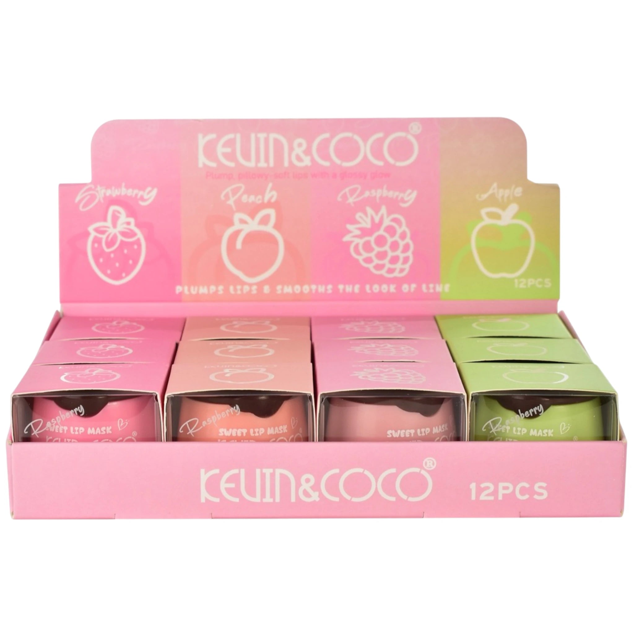 kevin c cucumber lips Fruit Lip Mask - Kevin & Coco