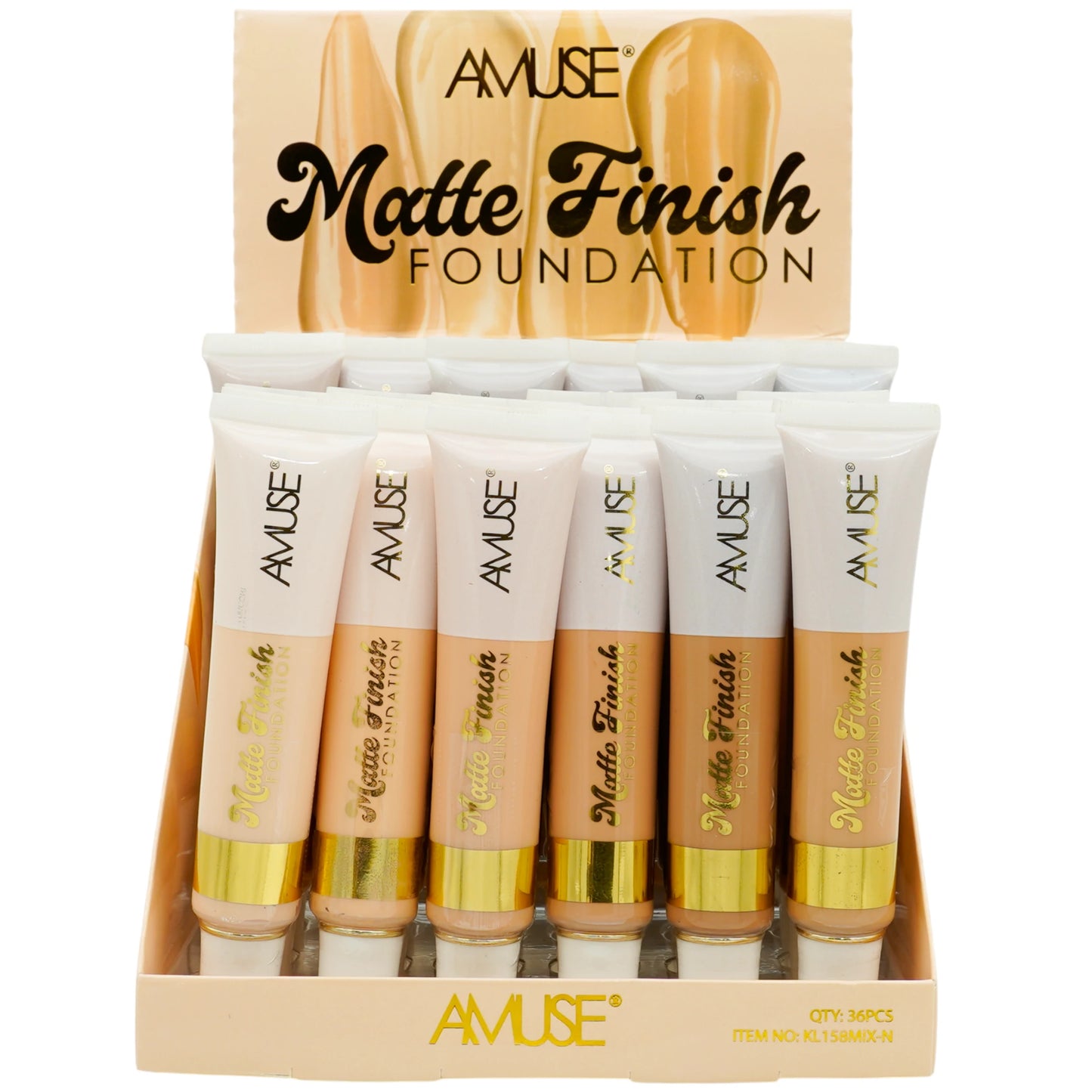 Matte Finish Foundation - Amuse | Wholesale Makeup