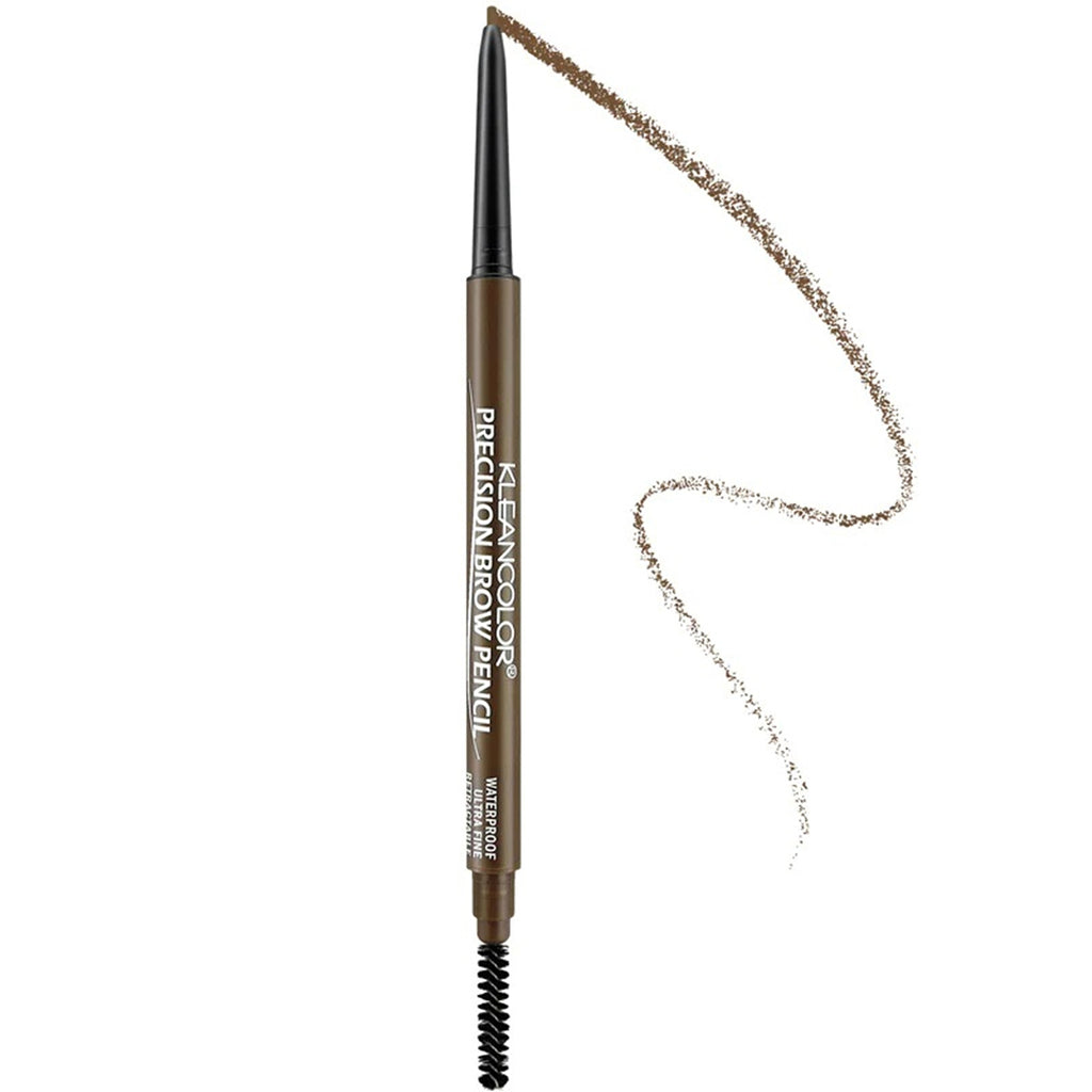 Precision Brow Pencil Medium Brown Kleancolor | Wholesale Makeup