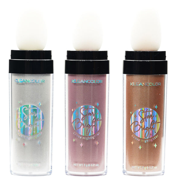 Star Bright Loose Highlighter - Kleancolor | Wholesale Makeup