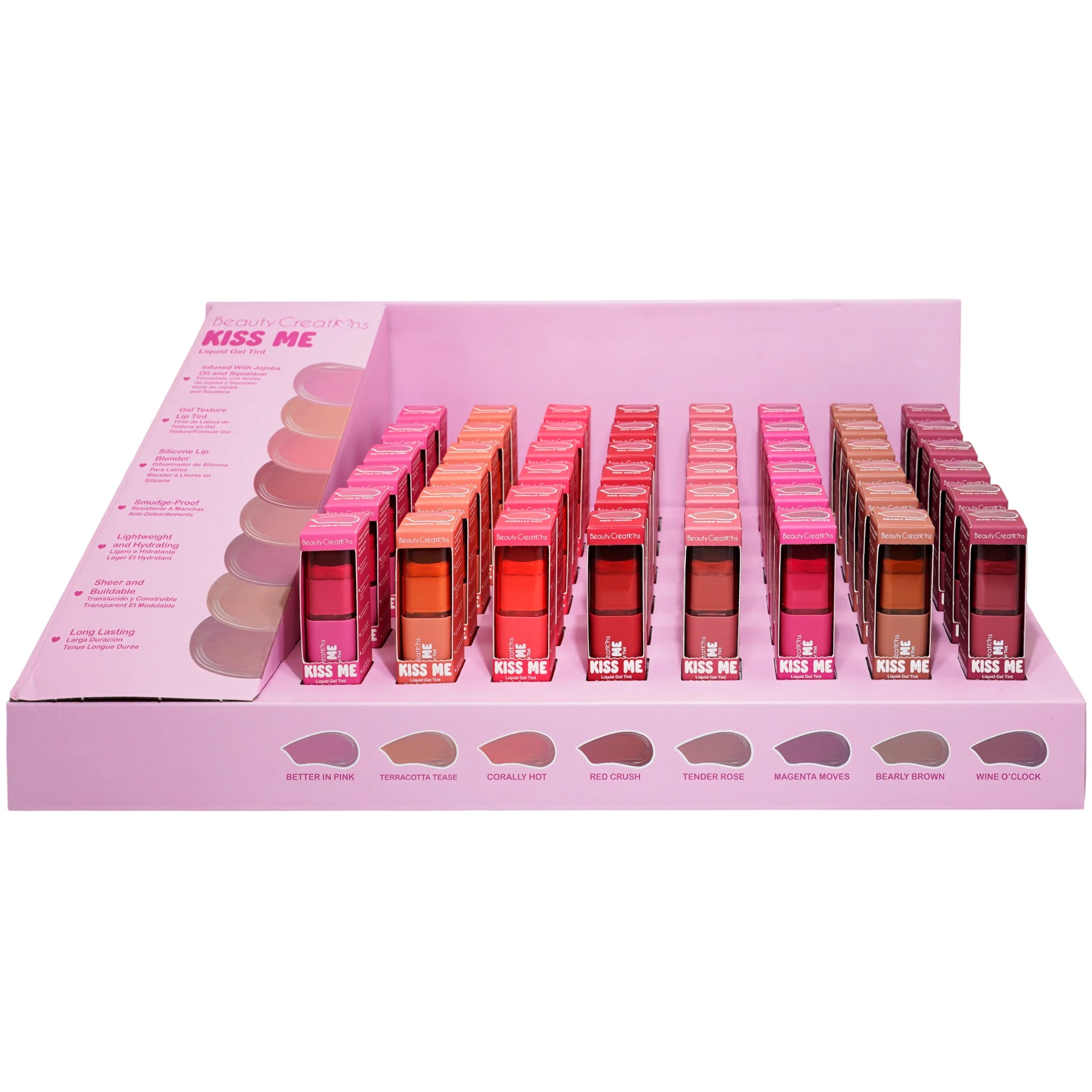 Kiss Me Liquid Gel Tin - Beauty Creations | Wholesale Makeup