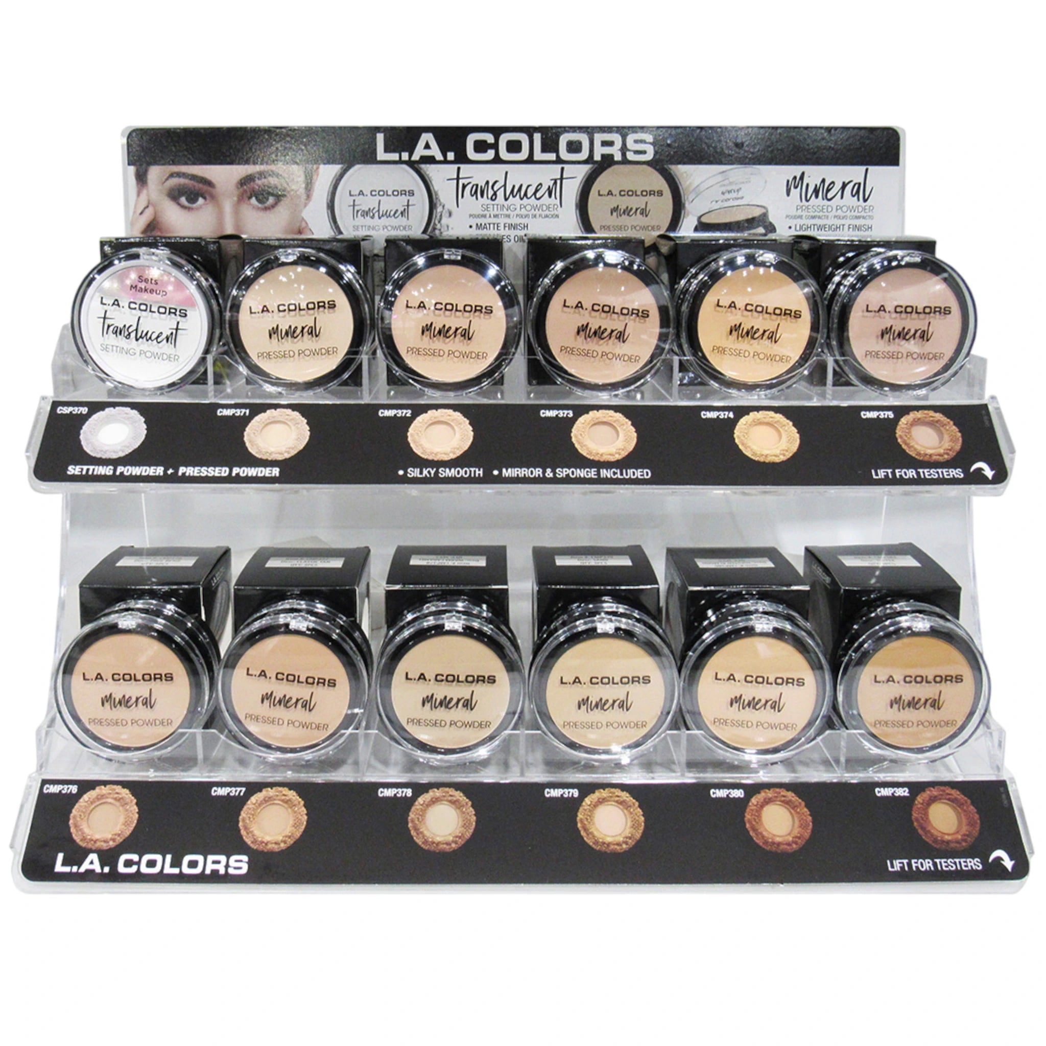 Mineral Pressed Powder - L.A. Colors | Wholesale Makeup 