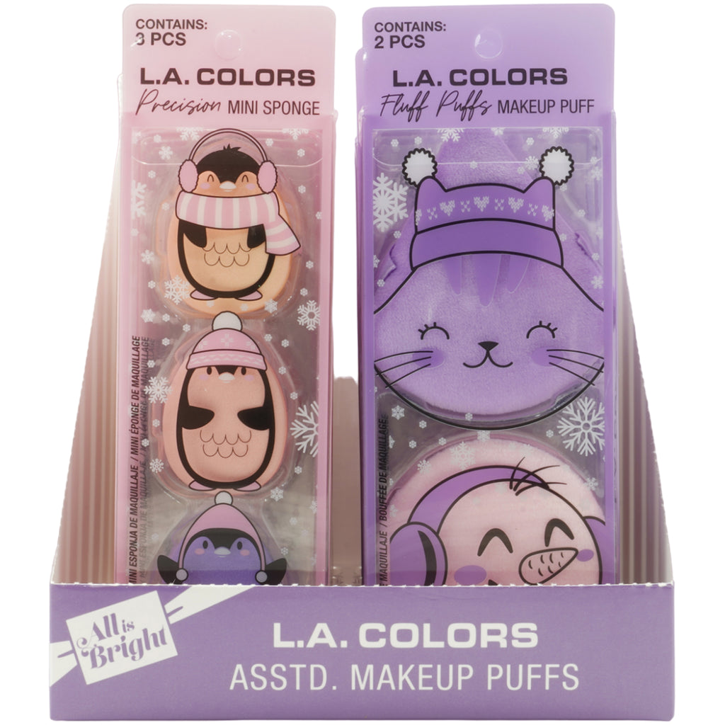 Assorted Makeup Puff - L.A. Colors | Wholesale Makeup 