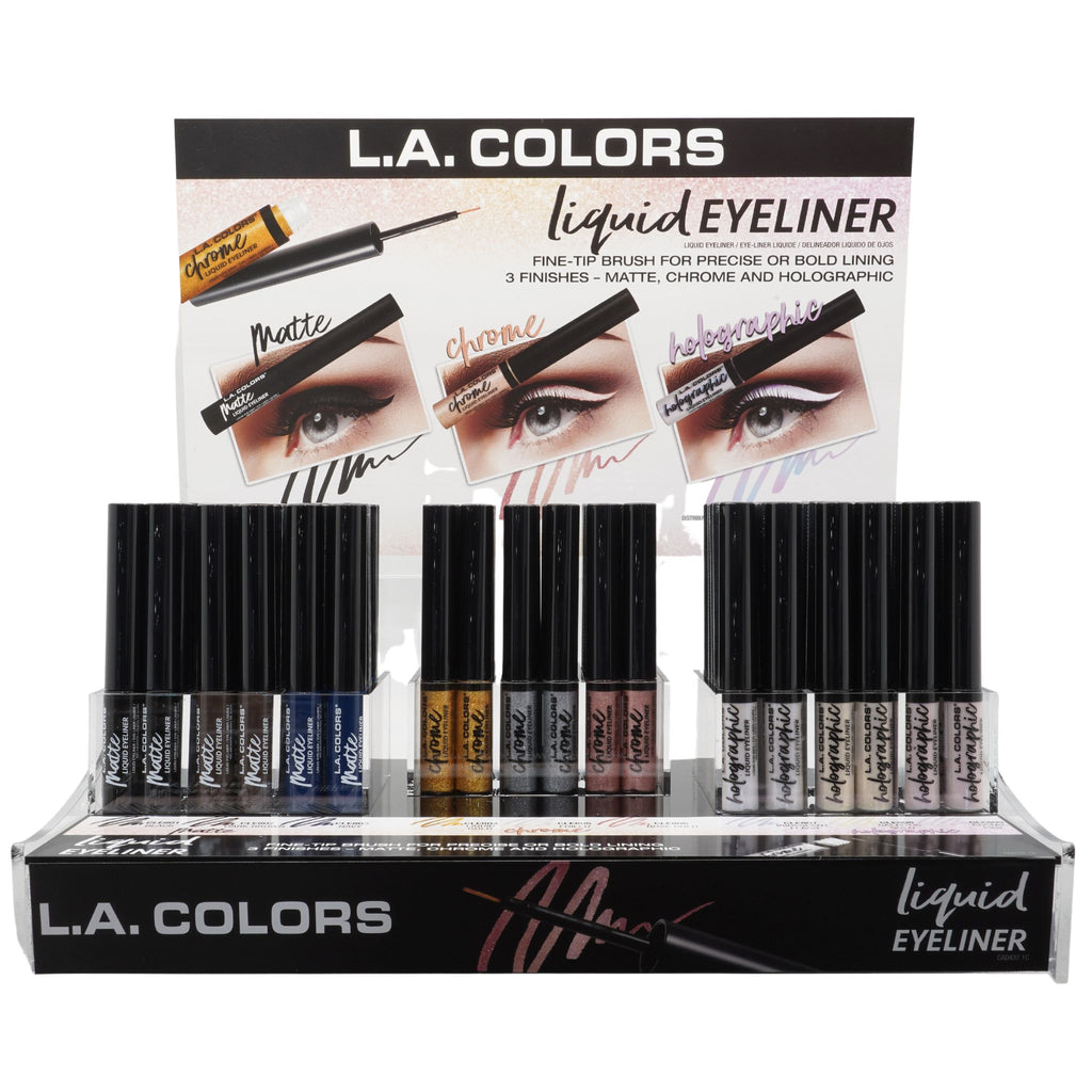 L.A. Colors Liquid Eyeliner Collection - Wholesale