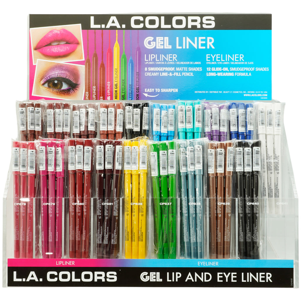 Gel Lip And Eye Liner - L.A. Colors | Wholesale Makeup