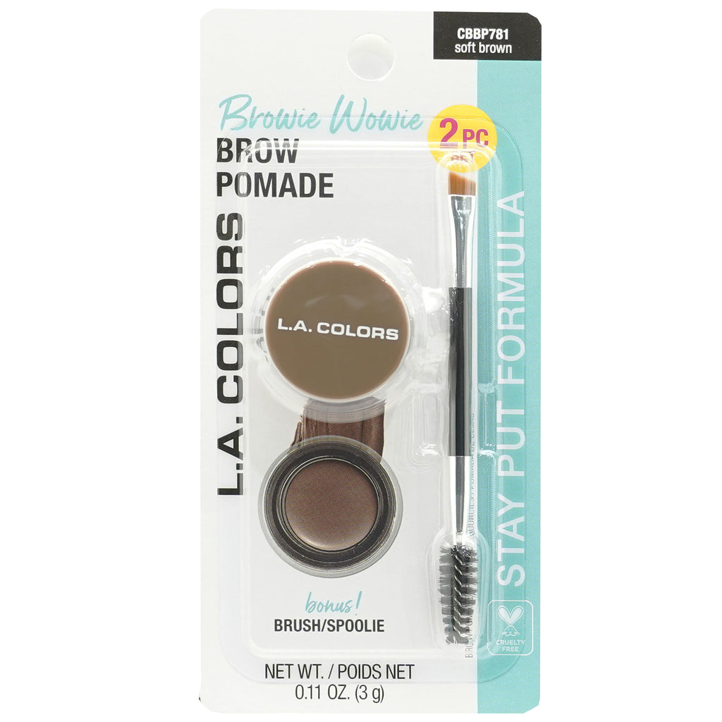L.A. Colors Brow Pomade - Soft Brown