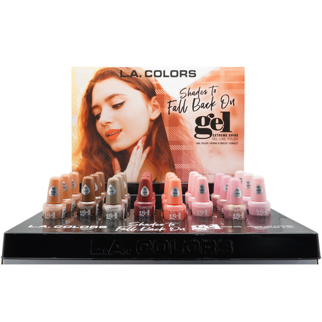 Fall Themed Gel Nail Polish L.A. Colors | Wholesale Makeup