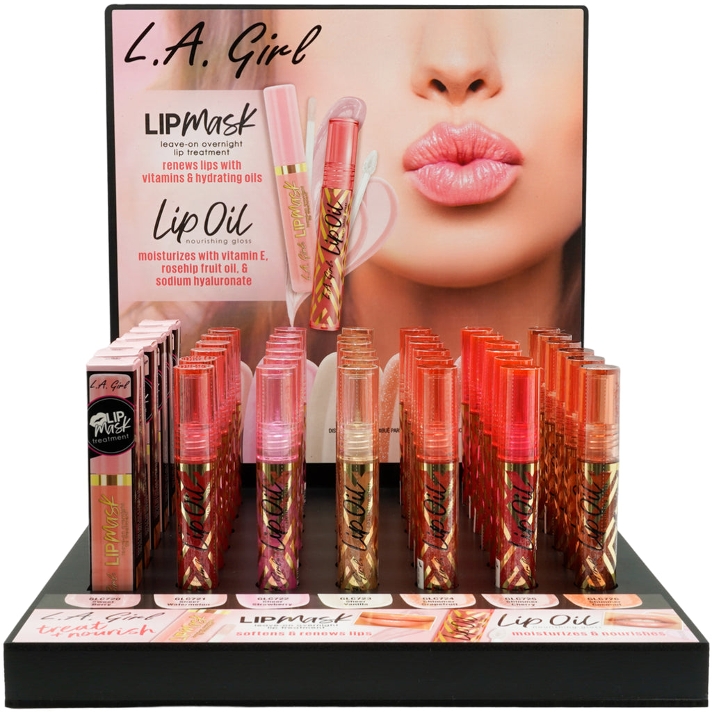 Lip Mask & Lip Oil - L.A. Girl | Wholesale Makeup