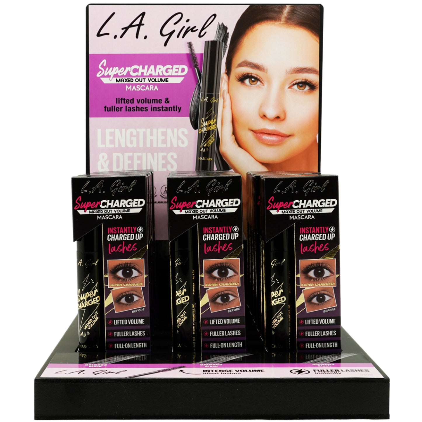 Super Charged Mascara - L.A. Girl | Wholesale Makeup