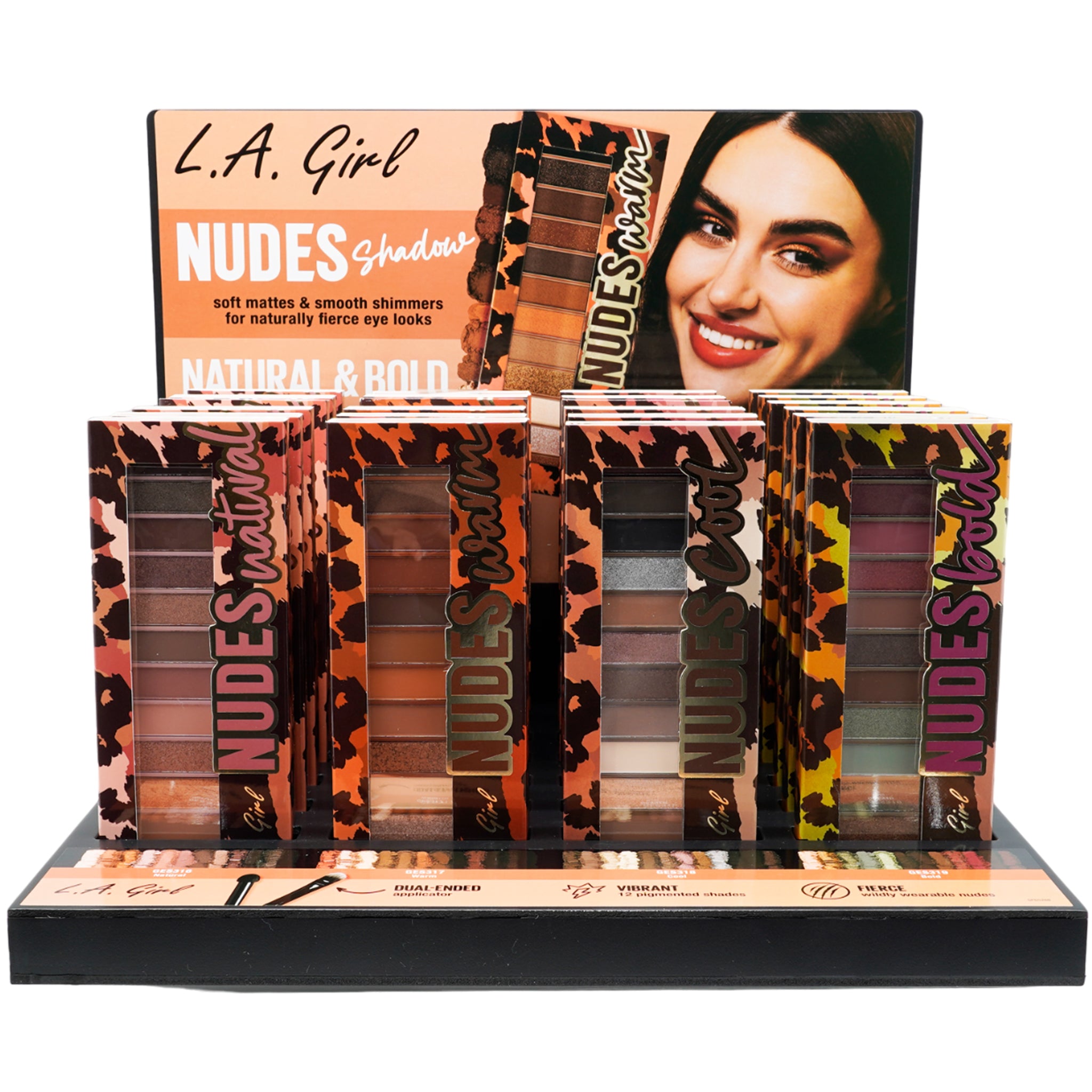 Nudes Shadow Natural & Bold L.A. Girl | Wholesale Makeup