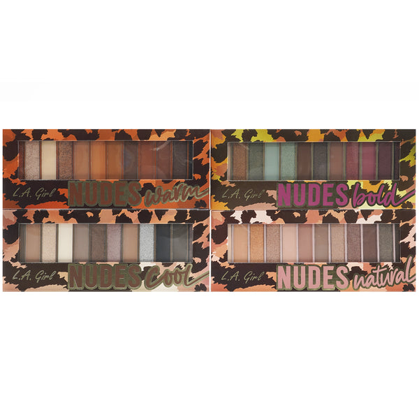 Nudes Shadow Natural & Bold L.A. Girl | Wholesale Makeup