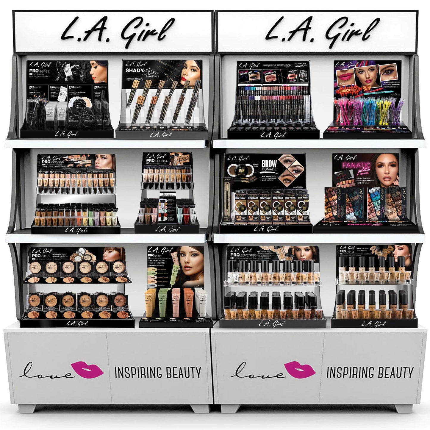 Inspiring Possibilities 6FT Floor Program | Wholesale Makeup