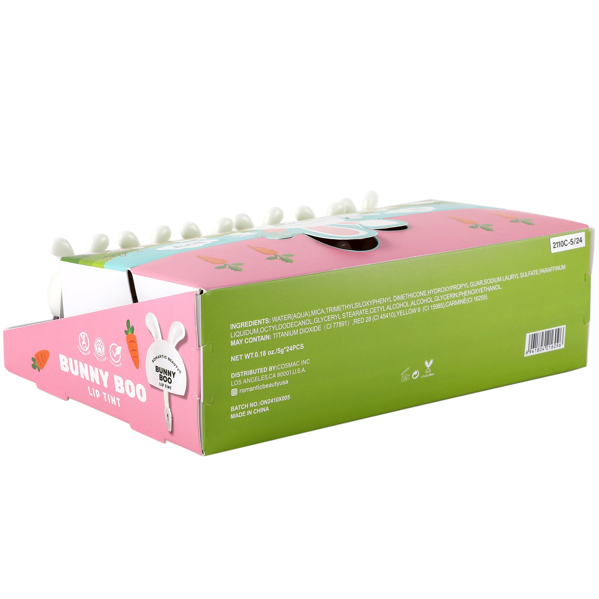 Bunny Boo Lip Tint - Romantic Beauty | Wholesale Makeup