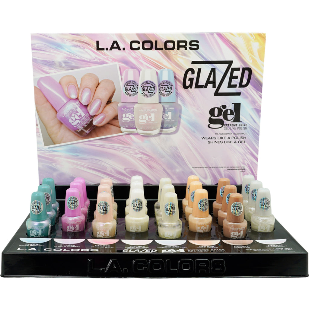 Glazed Gel Polish L.A. Colors | Wholesale Makeup