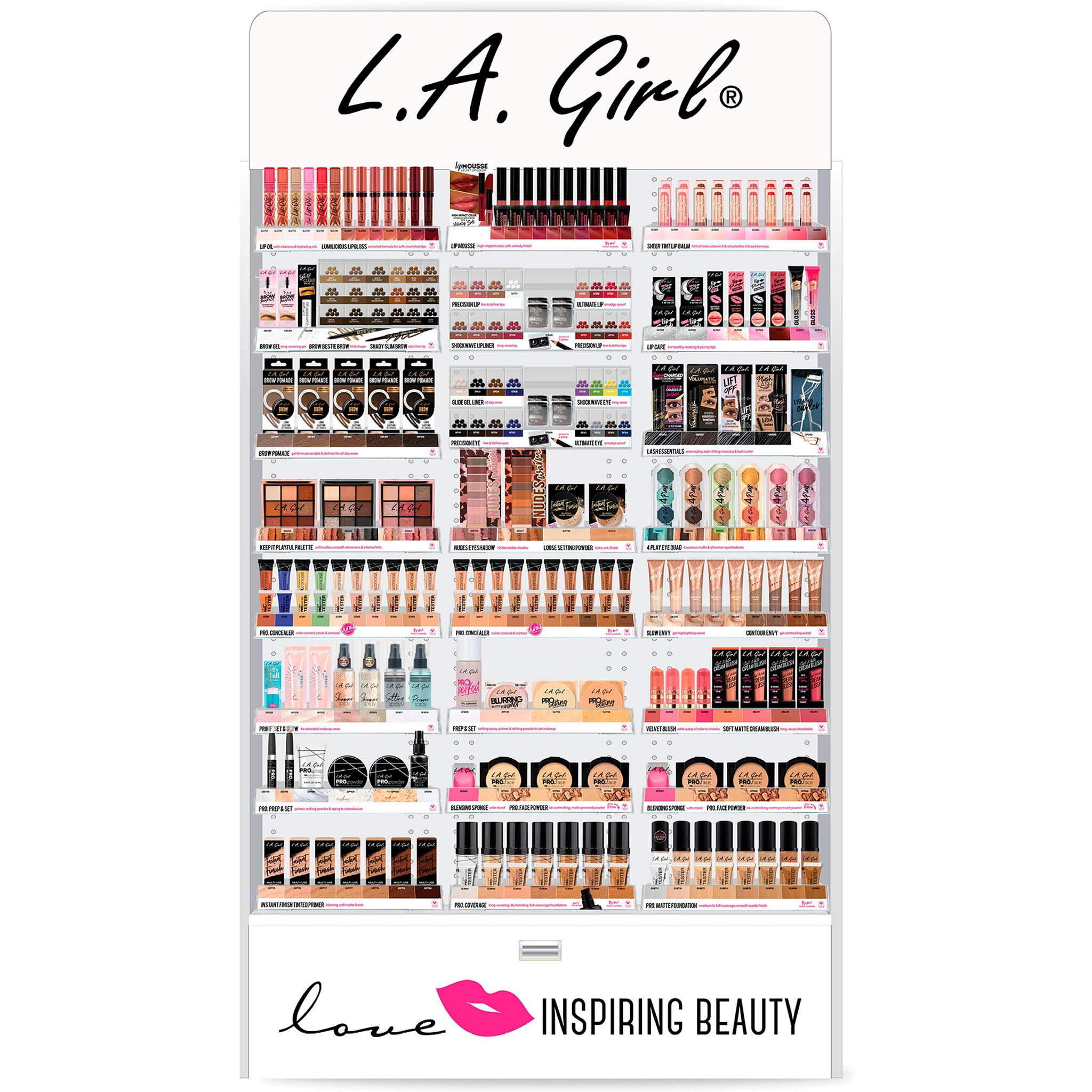Wholesale L.A. Girl Love Inspiring Beauty 3FT Floor