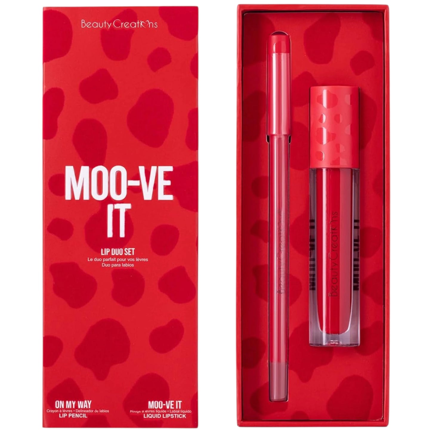 Moo-Ve It Lip Duo Beauty Creations | Wholesale Makeup