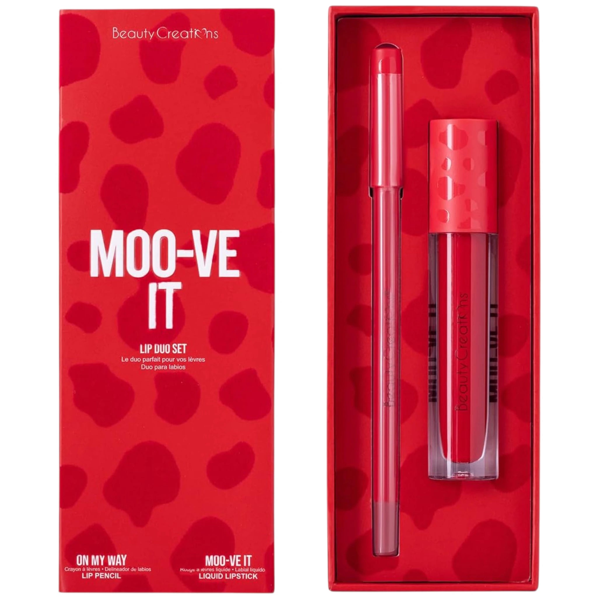 Moo-Ve It Lip Duo Beauty Creations | Wholesale Makeup