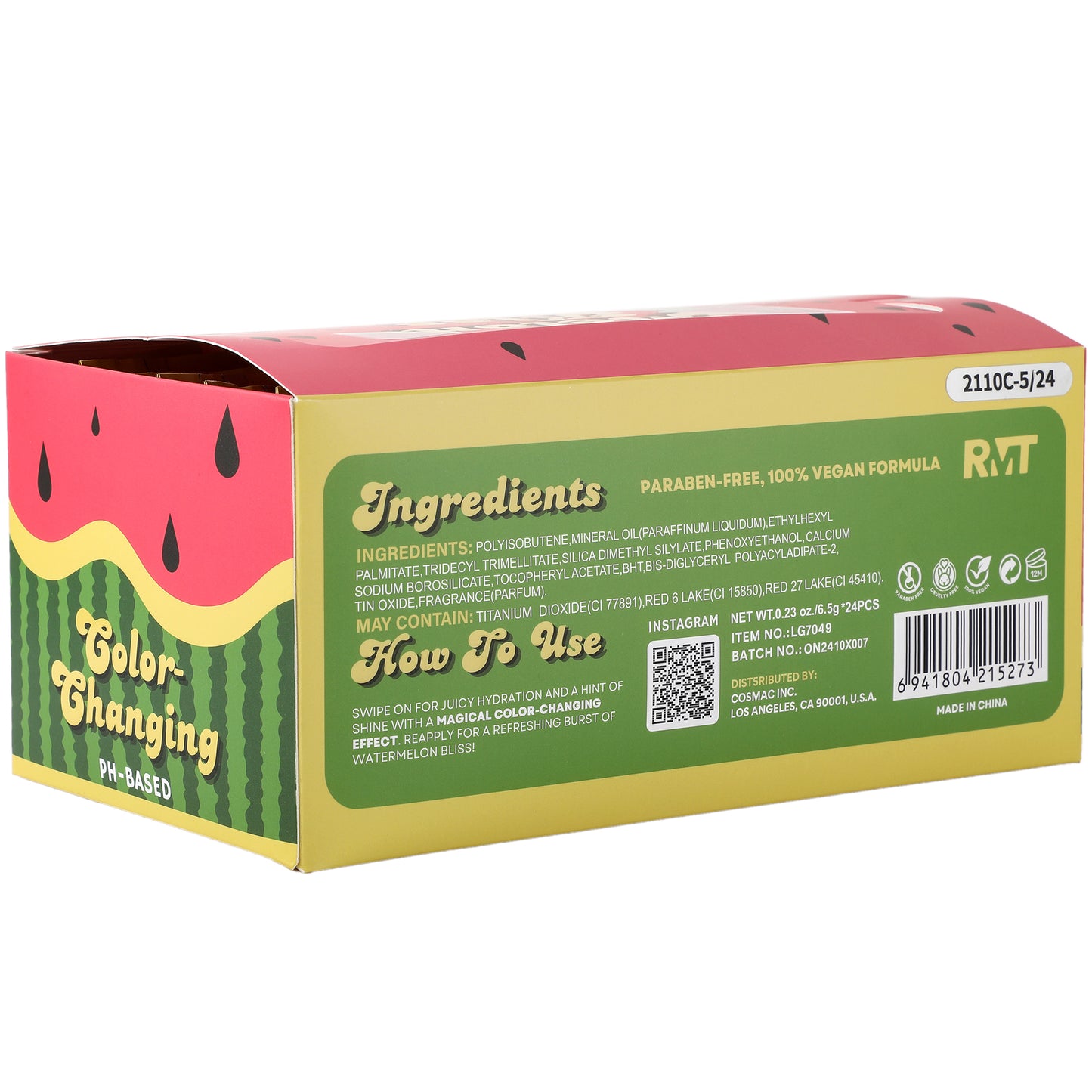 Melon Kiss Magic Shimmer Lip Oil Romantic Beauty | Wholesale Makeup