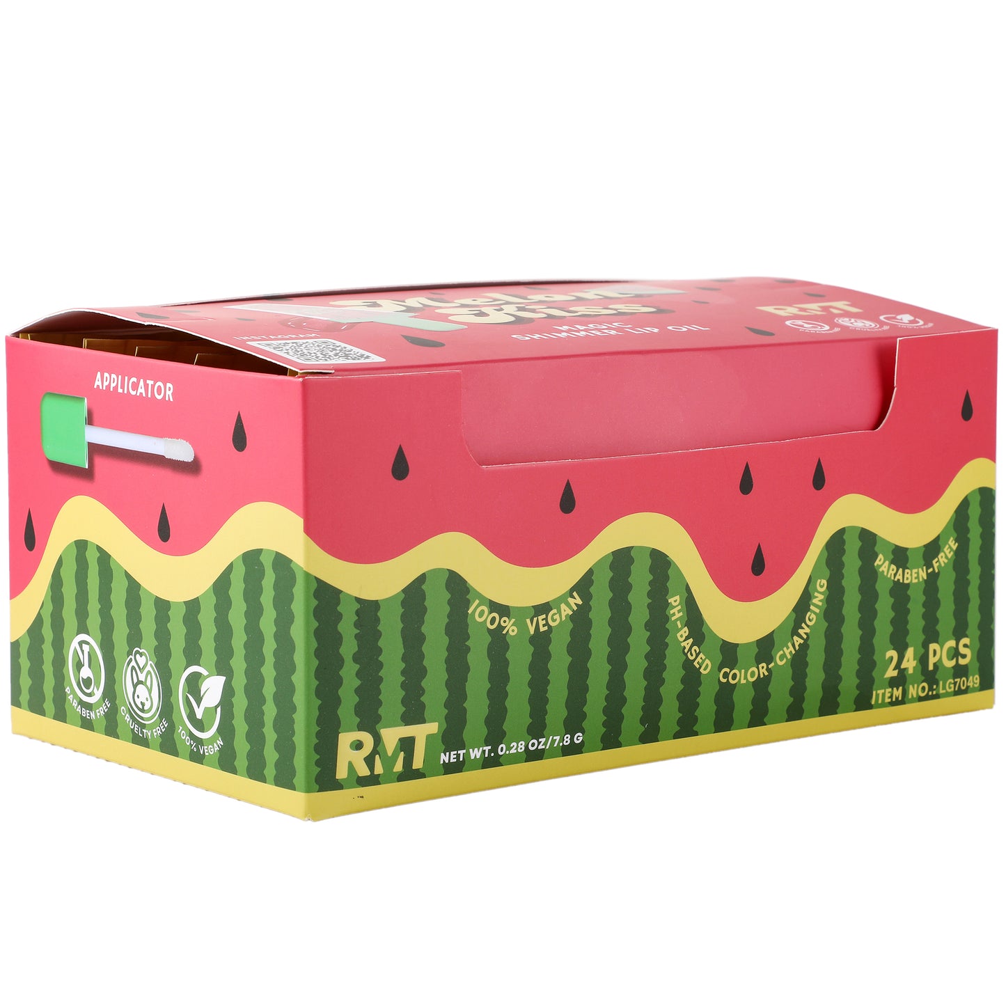 Melon Kiss Magic Shimmer Lip Oil Romantic Beauty | Wholesale Makeup