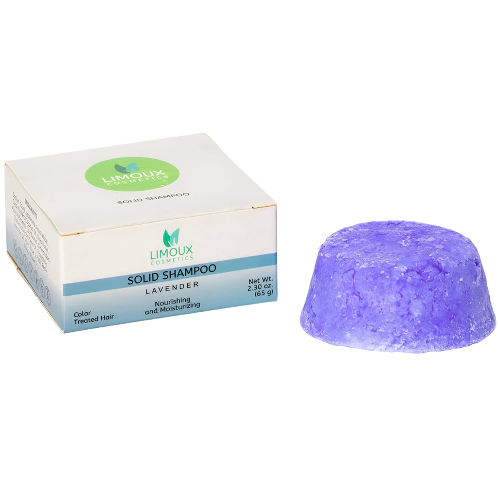 Solid Shampoo Lavender - Limoux Cosmetics | Wholesale Makeup