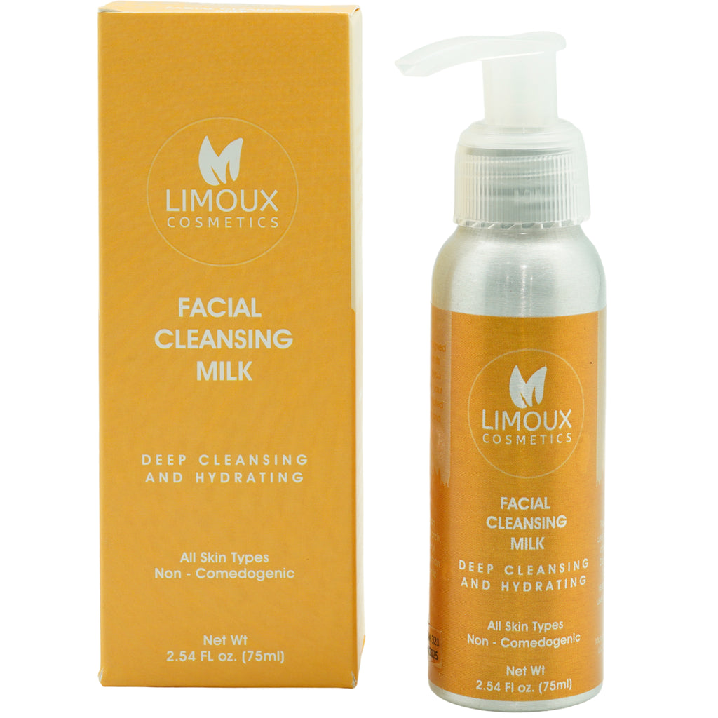 Facial Milk Cleansing And Hydrating Limoux Cosmetics  | Wholesale Makeup