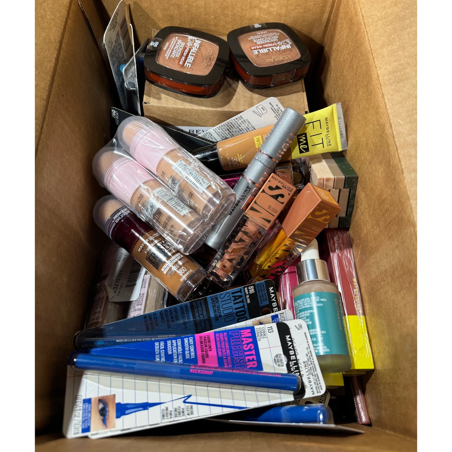 Assorted Loreal - Maybelline - NYX Box | Wholesale Makeup