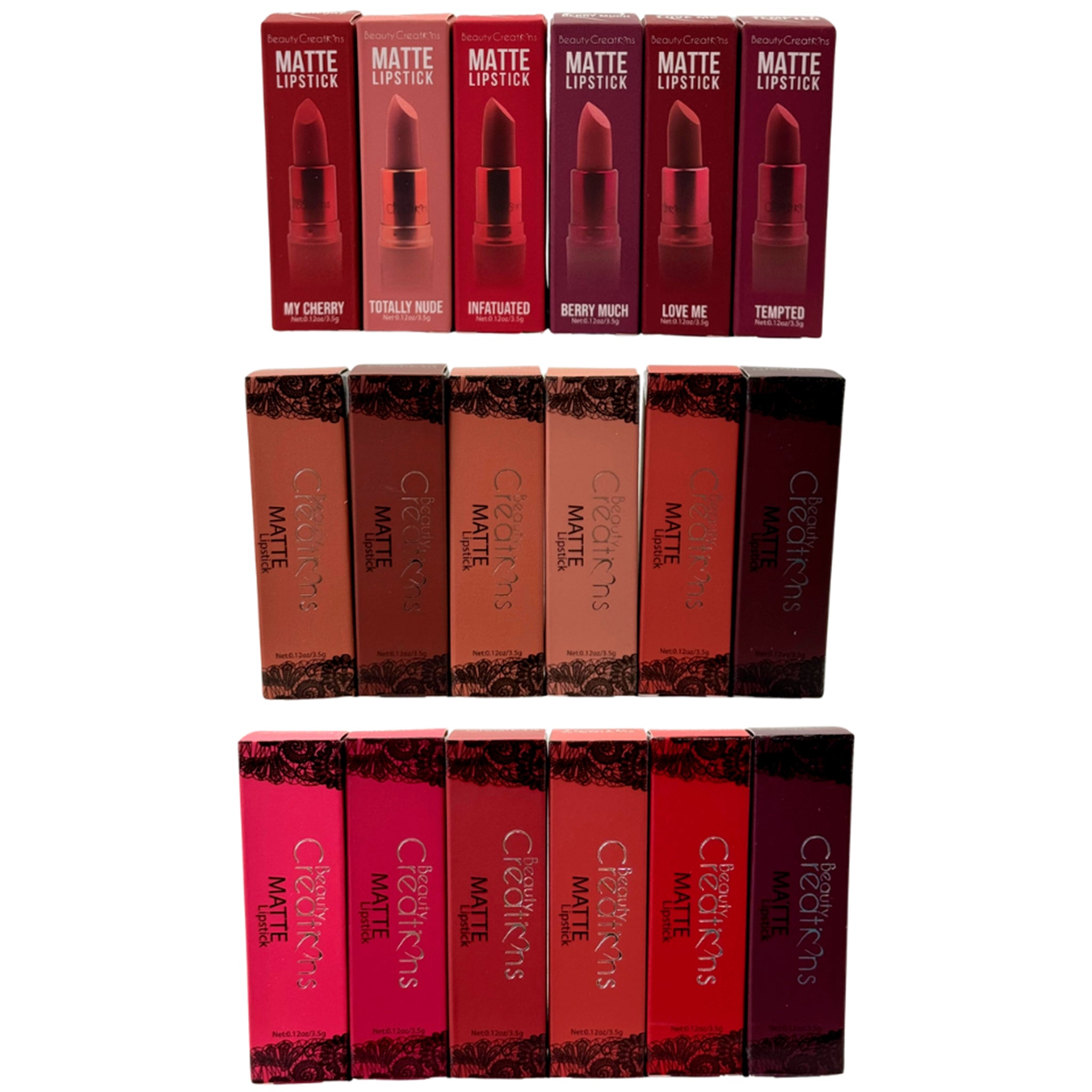 Lipstick Matte - Beauty Creations | Wholesale Makeup