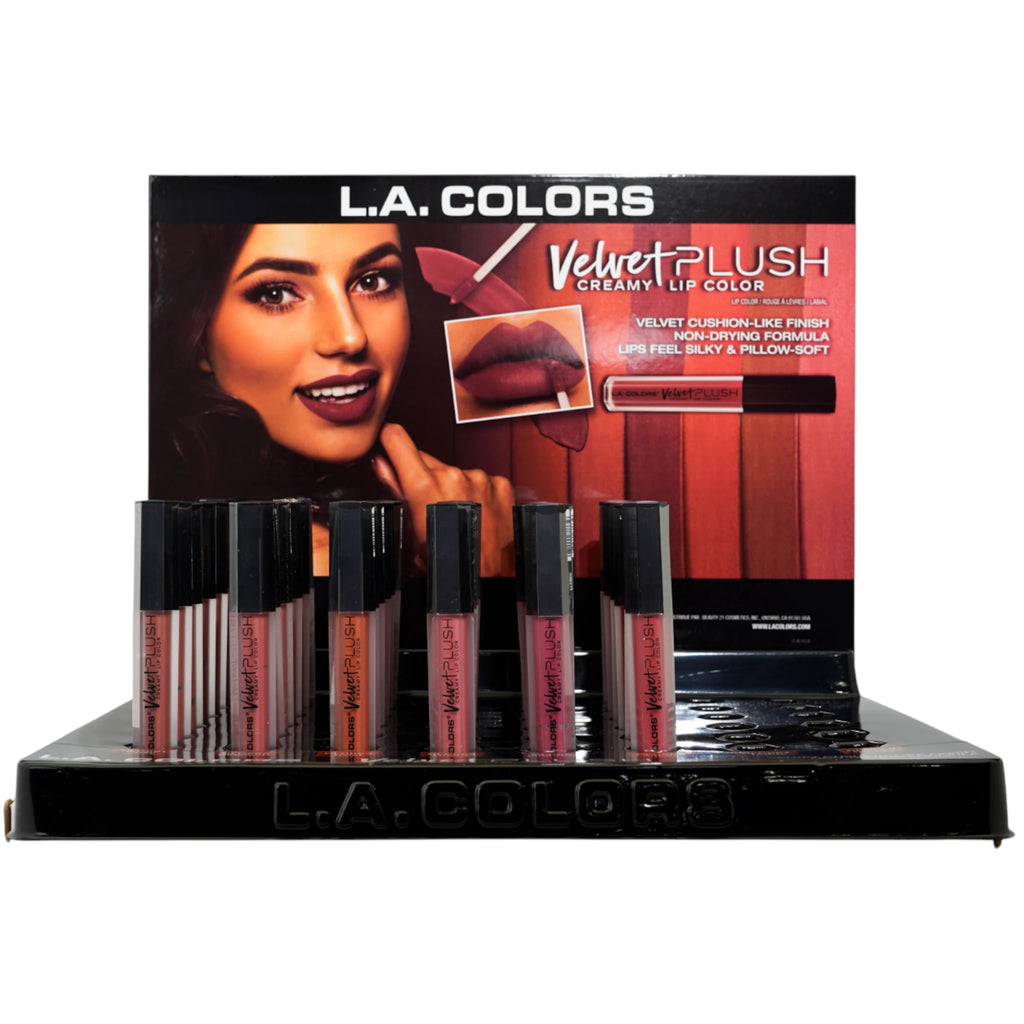 Velvet Plush Lipgloss L.A. Colors | Wholesale Makeup