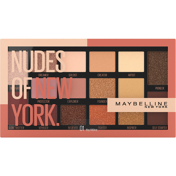 Nudes Of New York 16Pan Large Shadow Palette | Wholesale Makeup