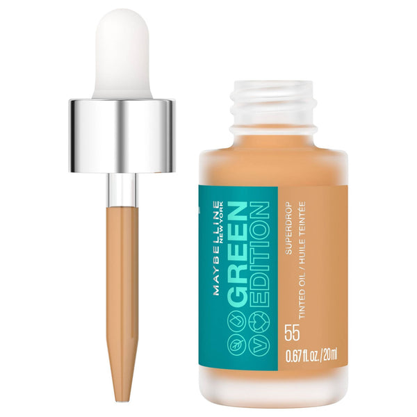Maybelline Green Edition Superdrop Tinted Oil Makeup #55