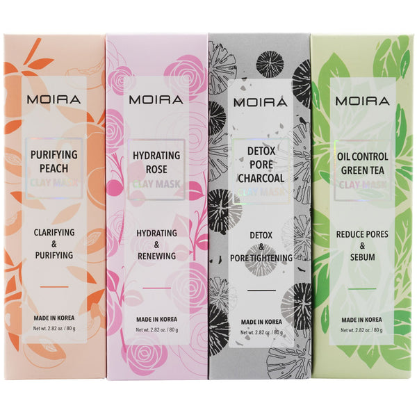 Moira Beauty Clay Mask Set Assorted