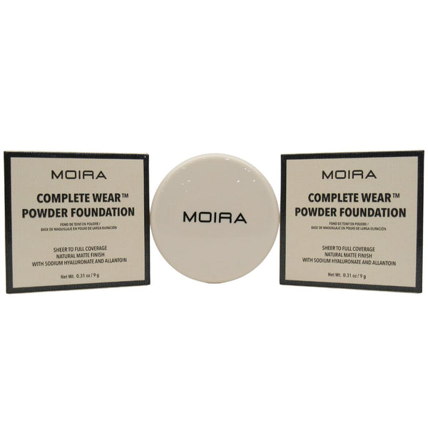 Moira Beauty Complete Wear Powder Foundation #375